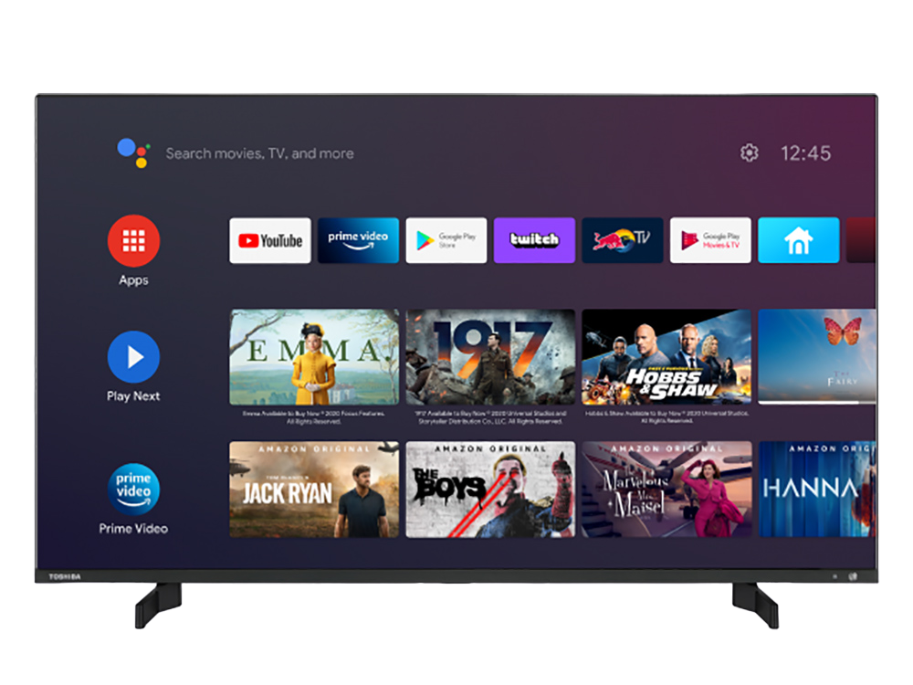65" LED SMART Телевизор Toshiba 65UA5D63DG, 3840x2160 4K UHD, Android TV, Чёрный