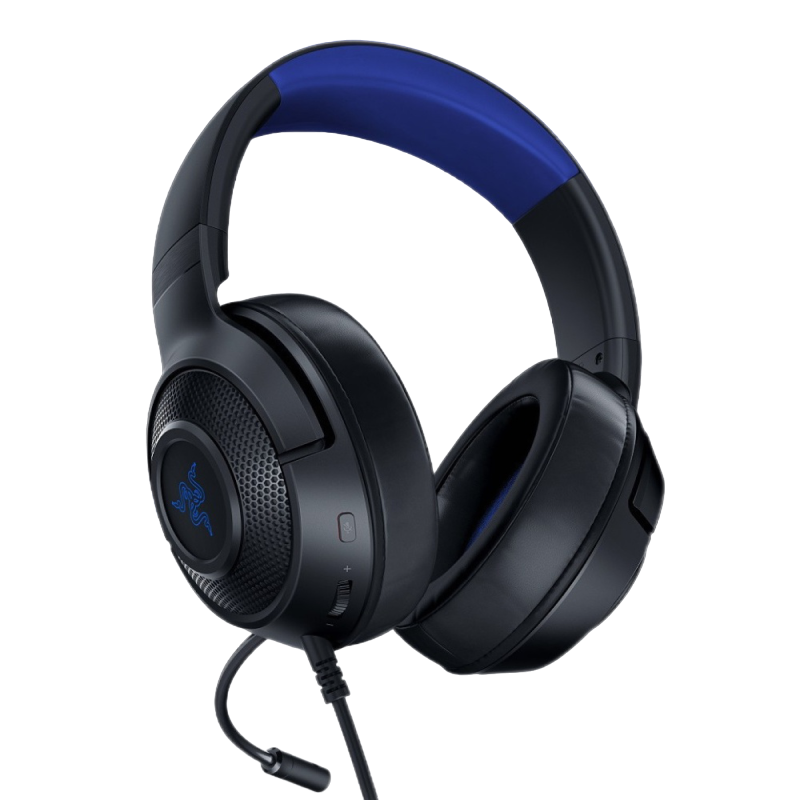 Gaming Headset Razer Kraken X for Console,  40mm, 12-28kHz, 32 Ohm, 109db, 250g, On-earcup control,