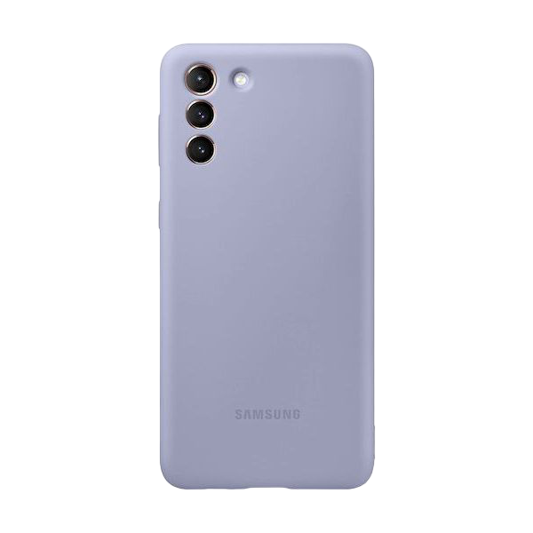 Original Sam. silicone cover Galaxy S21+, Violet