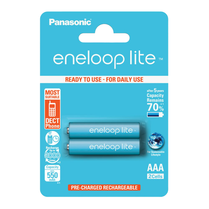 Cumpara  Accesorii - AAA  Eneloop  Lite 550mAh, Blister*2, Panason..