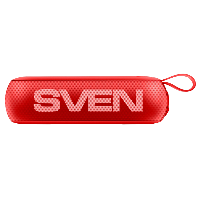 Speakers SVEN "PS- 75" Red, Bluetooth, FM, USB, microSD, 6w, Li-ion 1200mAh, Mic, DC 5 V