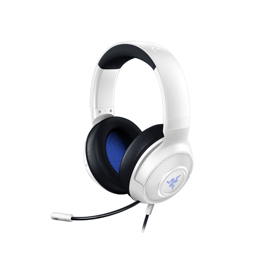 Gaming Headset Razer Kraken X for PlayStation, 40mm, 12-28kHz, 32 Ohm, 109db, 250g, On-earcup contro