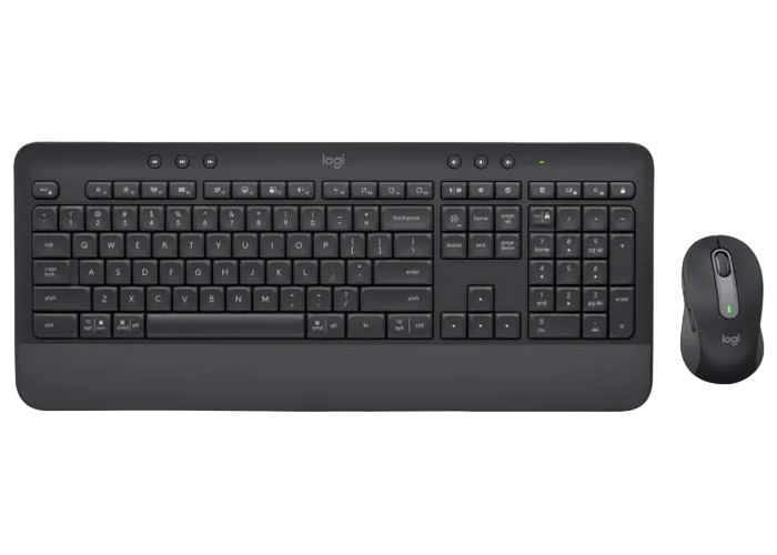 Клавиатура и мышь Logitech MK650, Беспроводное, Графитовый