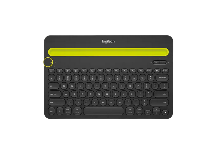 Wireless Keyboard Logitech K480 Multi-Device, Compact, F-keys, Cradle, Spill-resistant, 5M, 2xAAA, B