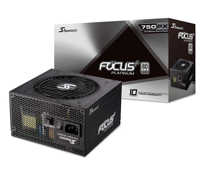 Блок питания для компьютеров Seasonic Focus PX, 750Вт, ATX, Полностью модульный