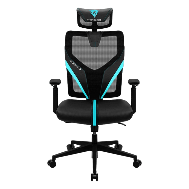 Cumpara  Scaune de jocuri - Gaming Chair ThunderX3 Yama1  Black/Cyan, Use..