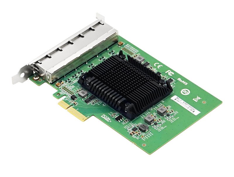 PCI-e Intel Server Adapter Intel I350AM4,  6 ..