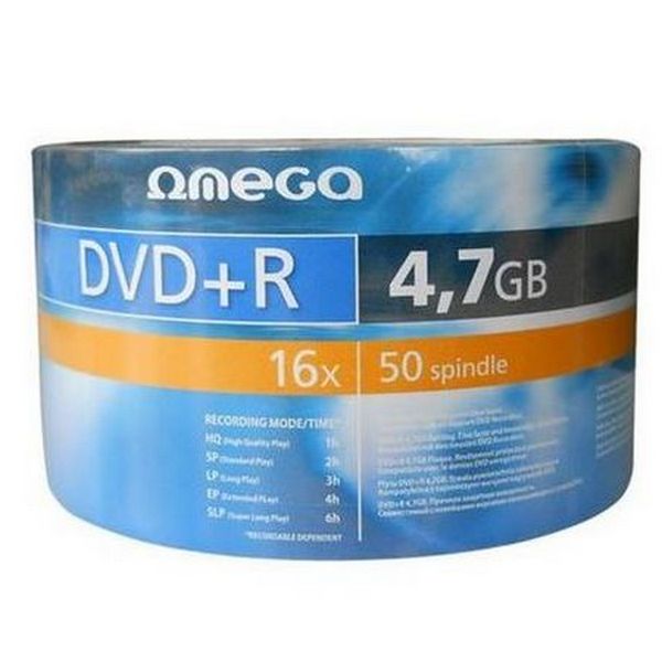 Cumpara  Discuri optice - 50*Spindle DVD+R Omega, 4.7GB, 16x,..