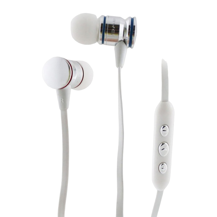 Awei earphones, TE-200Vi, Silver