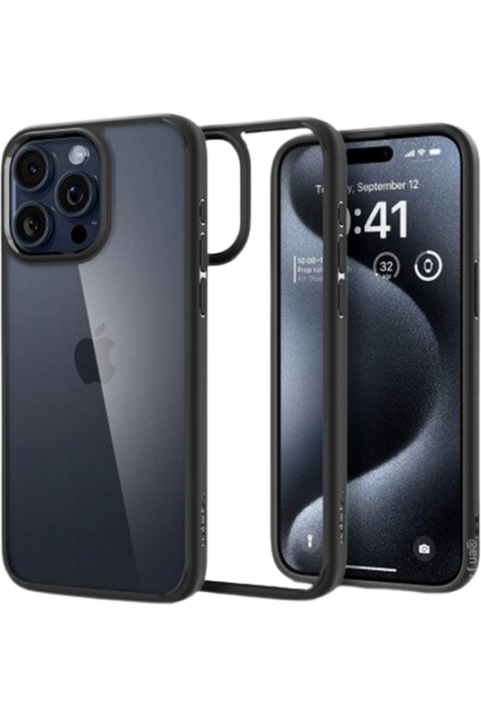 Spigen iPhone 15 Pro Max, Ultra Hybrid, Matte Black