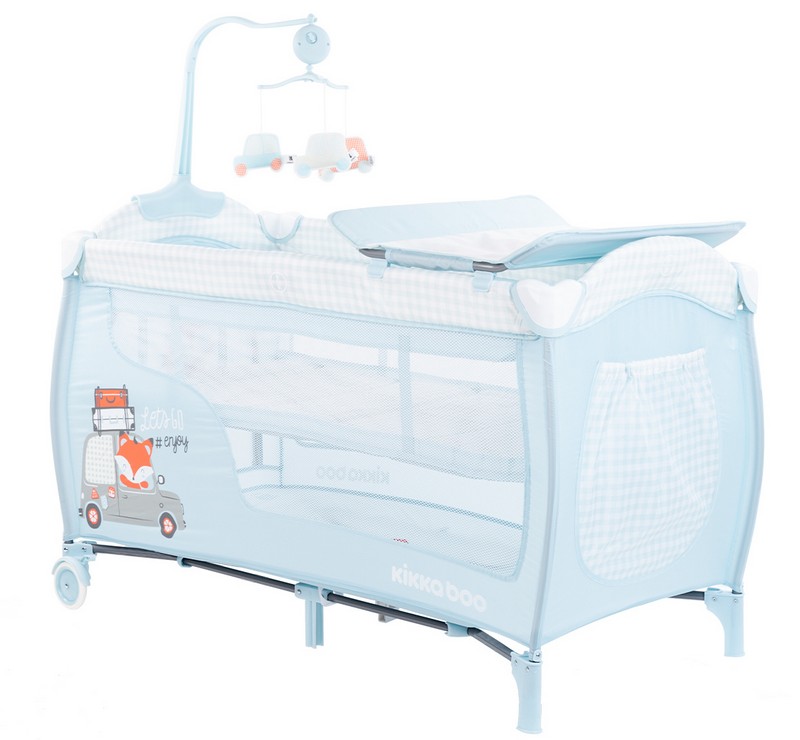 Playpen Kikka Boo Dolce Sonno Blue Fox Best F..