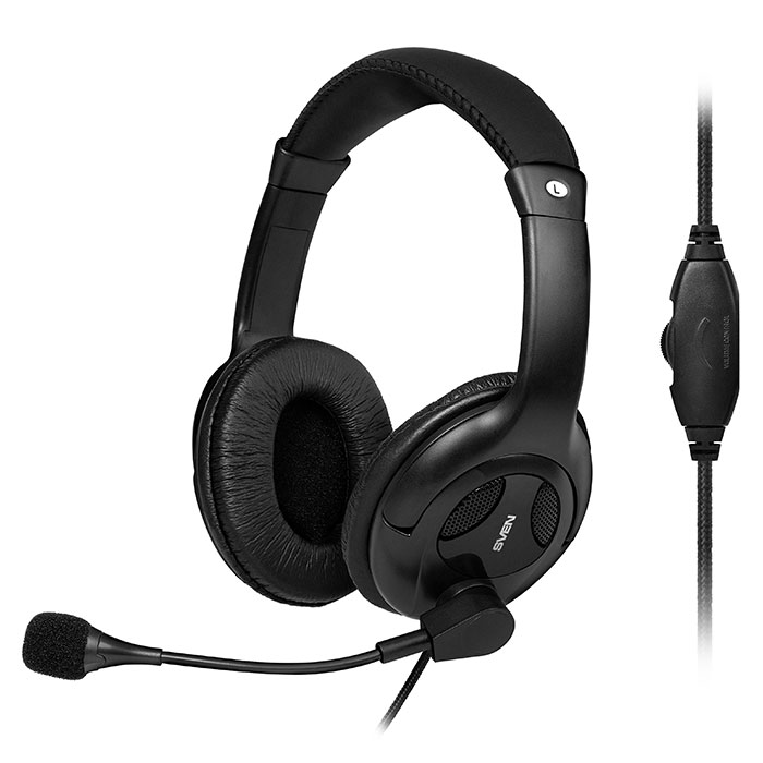 Cumpara  Audio, Hi-Fi - Headset SVEN AP-675MV with Microphone, Black,..