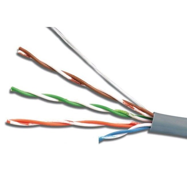 Cumpara  Cablu cu perechi torsadate - Cable FTP Cat.6, 23awg  COPPER, 305M/CTN grey..