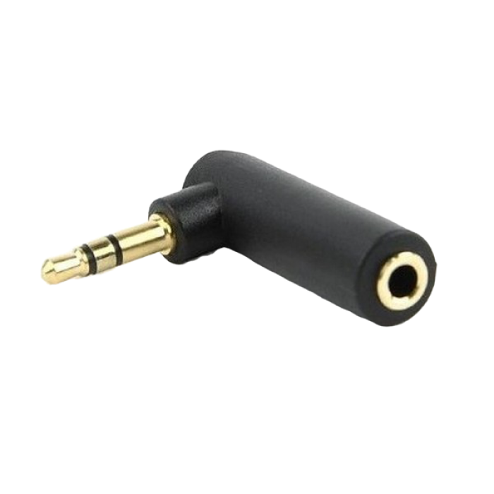 Cumpara  Аудиокабели и адаптеры - Audio adapter 3-pin*3.5 mm jack angled 90 ° t..