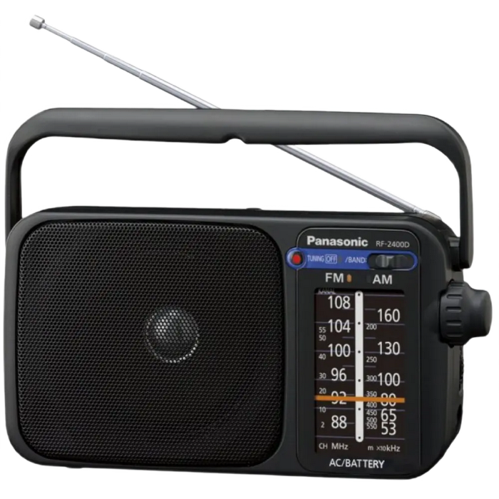 Panasonic  RF-2400DEE-K, Portable Digital Radio