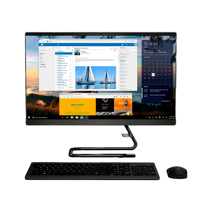 Cumpara  Monoblocuri - Lenovo AIO IdeaCentre A340-22IGM Black (21.5