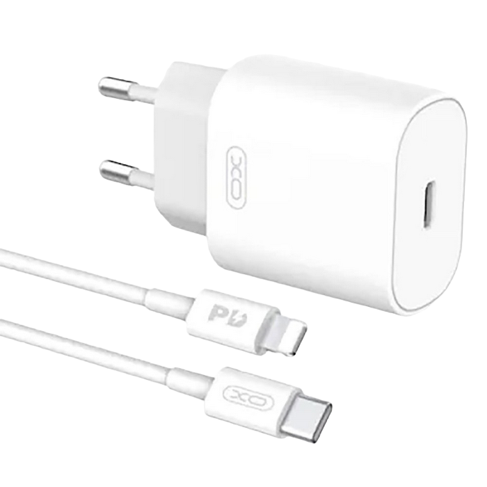 Wall Charger XO, Type-C fast charger, 25W, L91, white