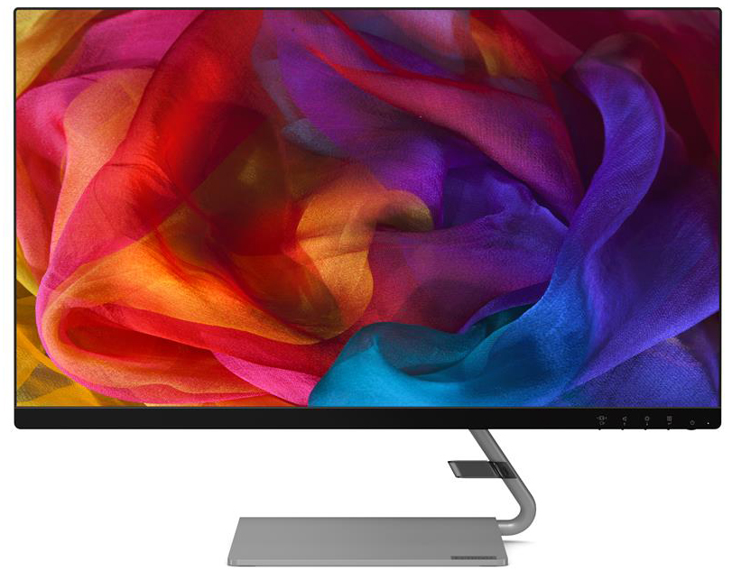 27" Монитор Lenovo Q27q-10, IPS 2560x1440 WQHD, Чёрный
