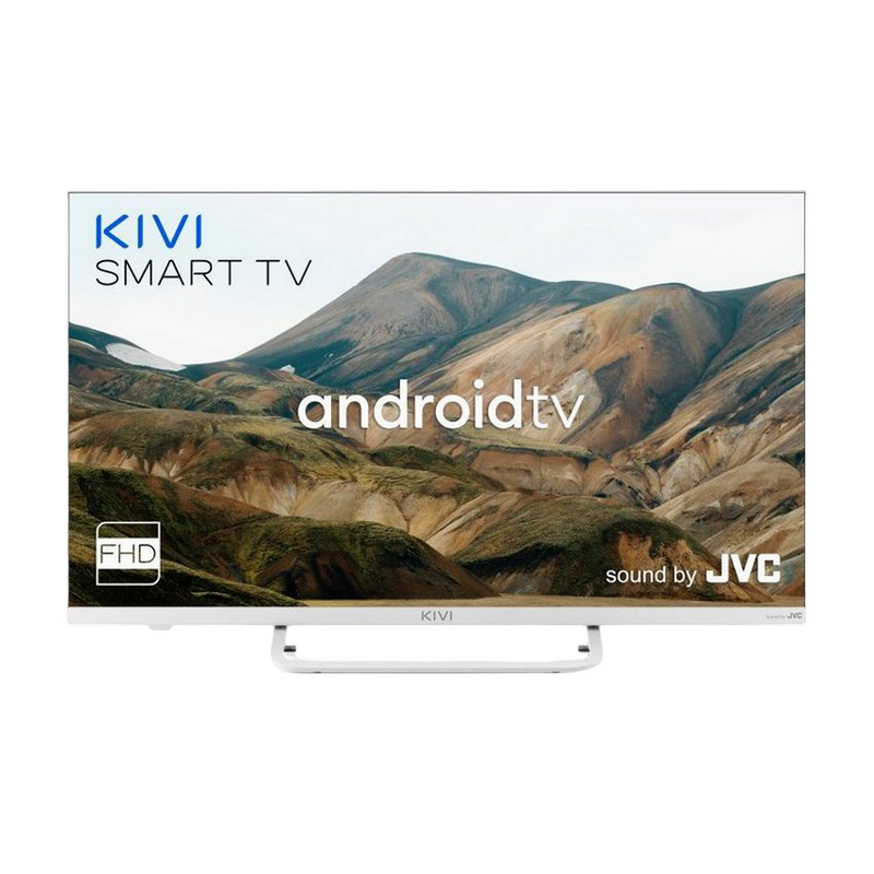 32" LED SMART TV KIVI 32F790LW, 1920x1080 FHD, Android TV, White