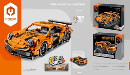 Конструктор iM.Master Pull Back Car..
