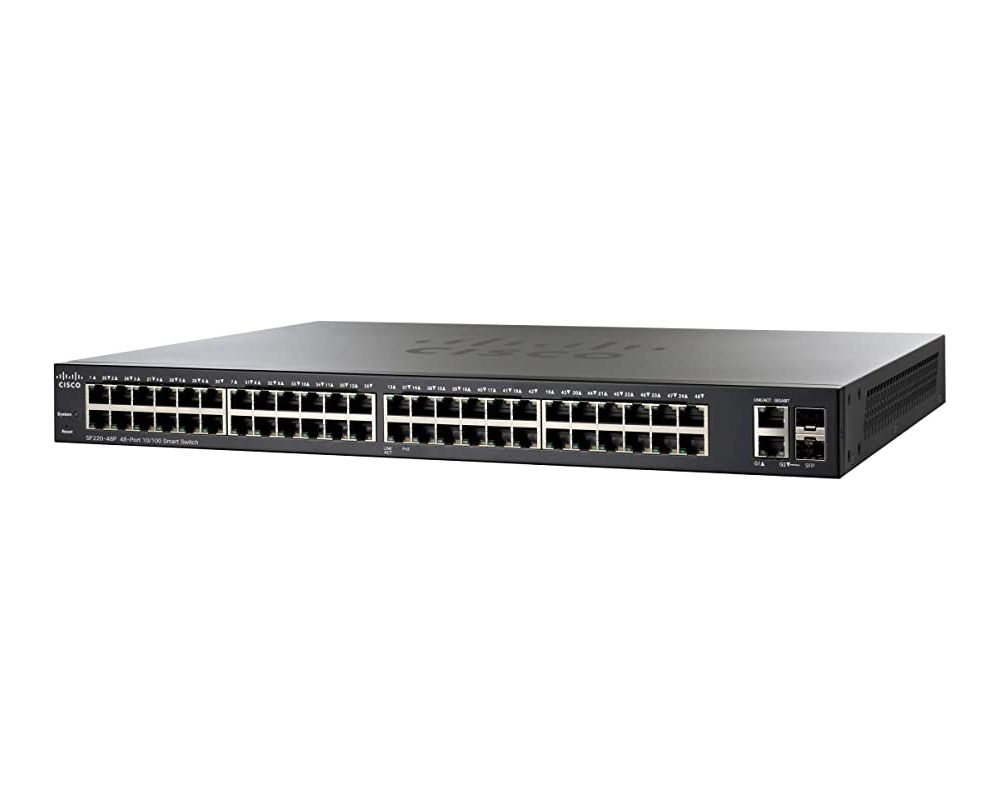 48-port 10/100Mbps PoE Smart Plus Switch  Cis..