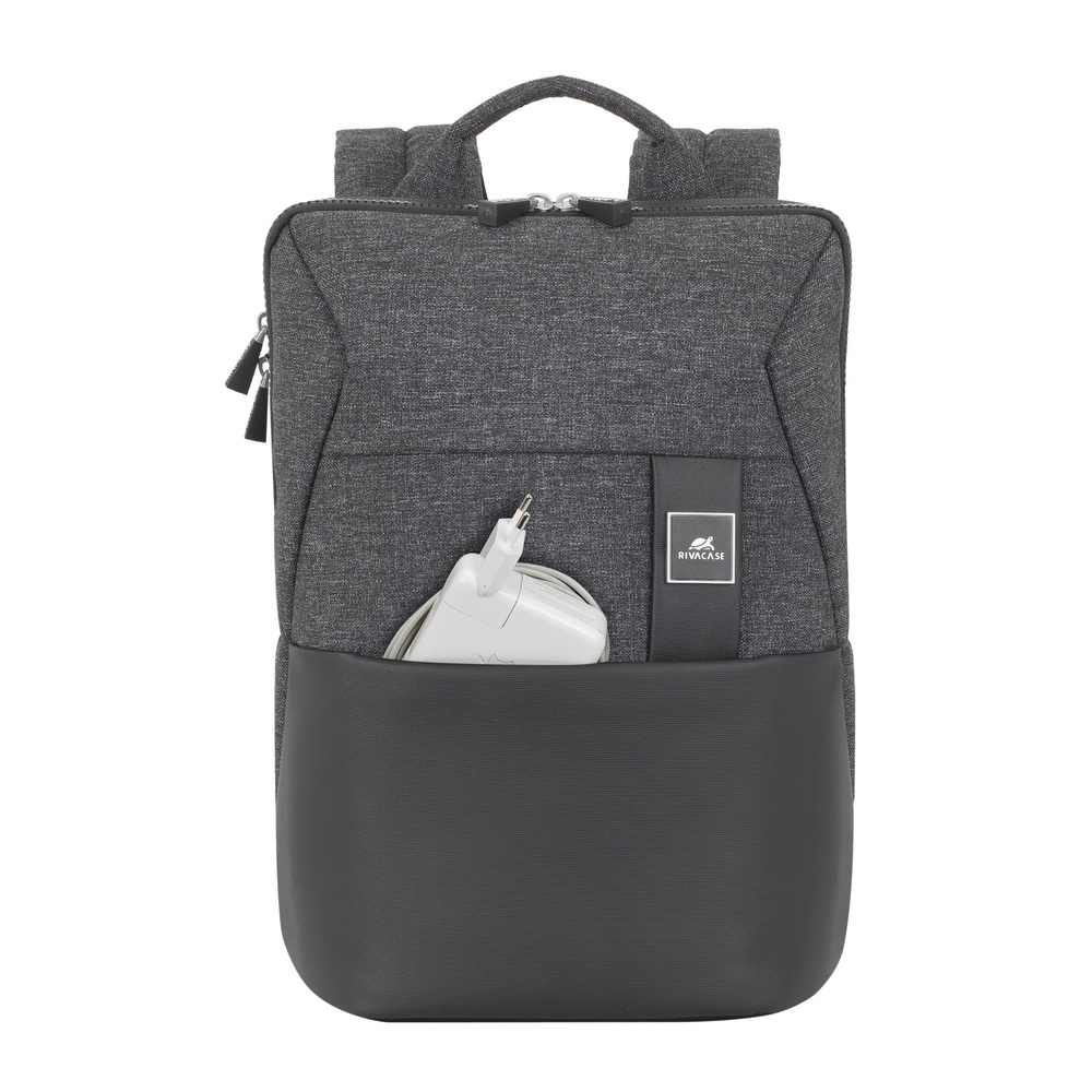 Backpack Rivacase 8825, for Laptop 13,3" & City bags, Black Melange