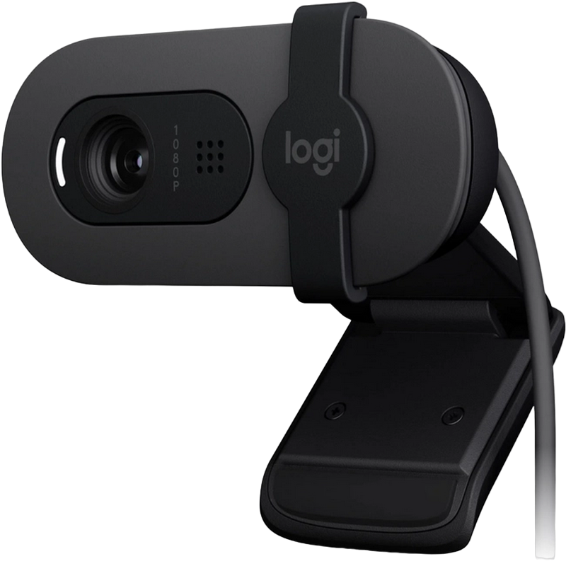 Cumpara  Camere web - Camera Logitech BRIO 100, 1080p/30fps, FoV 58..