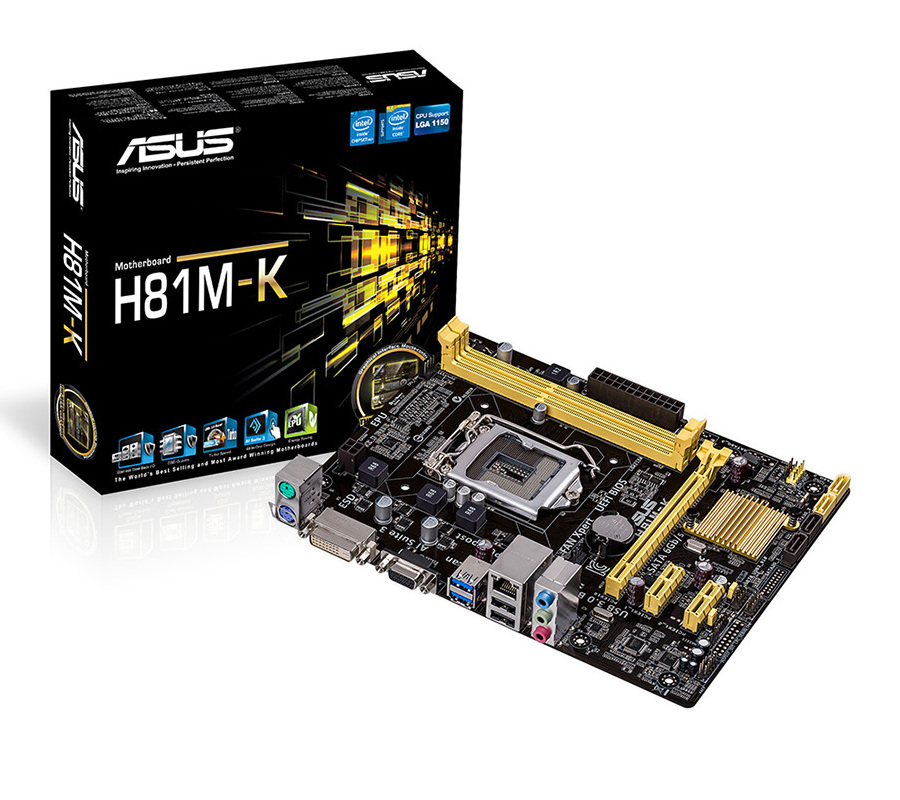Cumpara  Plăci de bază - MB Asus H81M-K mATX..
