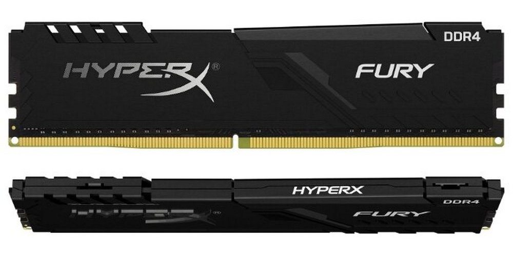 .8GB DDR4-3600MHz  Kingston HyperX FURY RGB (HX436C17FB3A/8), CL17-21-21, 1.35V, Intel XMP 2.0,Black