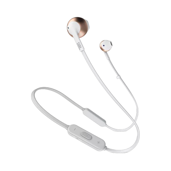 Earphones  Bluetooth  JBL  Tune 205BT, Rose Gold