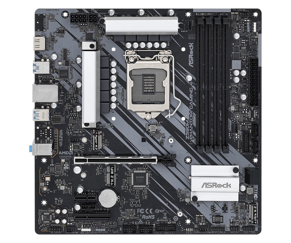 Cumpara  Plăci de bază - MB S1200 ASRock Z590M PHANTOM GAMING 4  mATX..