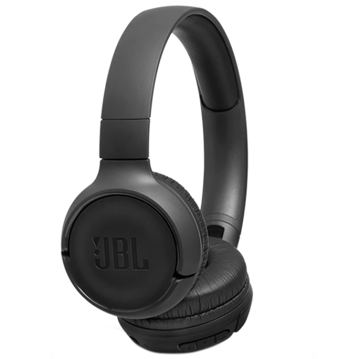 Headphones  Bluetooth  JBL T500BT, Black, On-ear