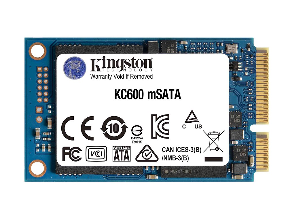 .mSATA SSD  256GB Kingston KC600 [R/W:550/500..