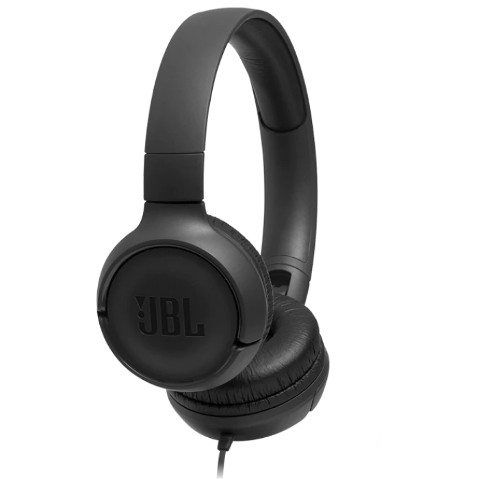 Cumpara  Casti audio - Headphones  JBL T500 Black, On-ear...