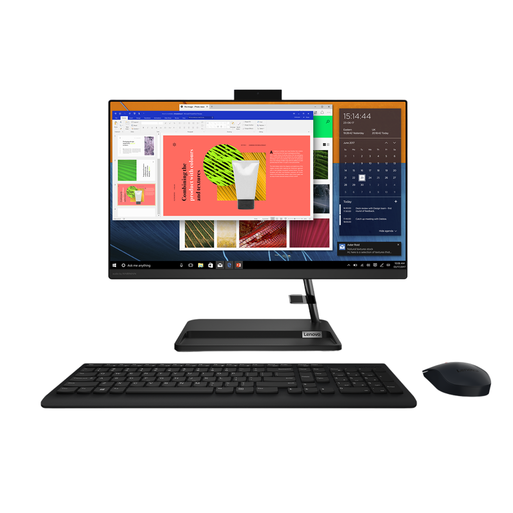 Cumpara  Monoblocuri - Lenovo AIO IdeaCentre 3 24ITL6 Black (23.8