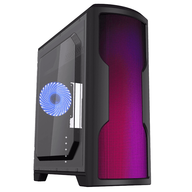Cumpara  Carcase de calculator - Case ATX GAMEMAX G562-RGB, w/o PSU, 1x120mm, ..