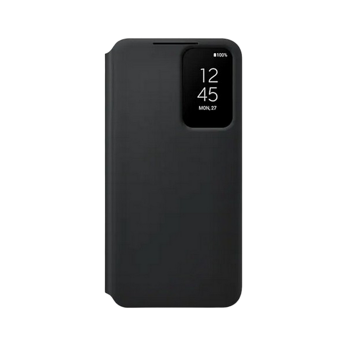 Original Sam. Smart Clear View Cover Galaxy S22, Black