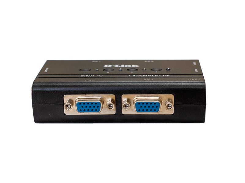 D-Link 4 PORT USB KVM SWITCH, DKVM-4U/C2A..