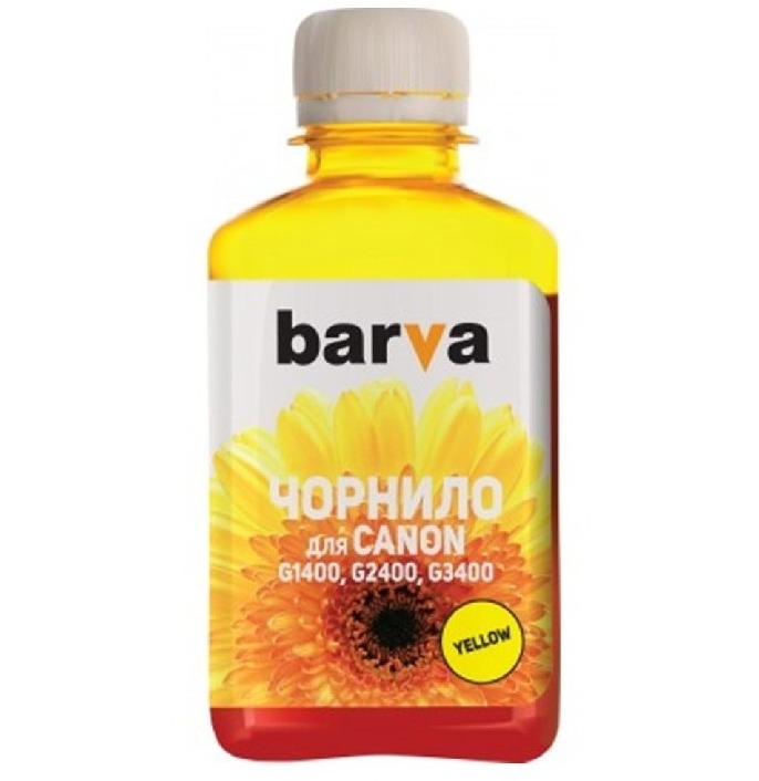 Cumpara  Imprimare și scanare - Ink Barva for G series Canon Yellow (GI-490 Y..