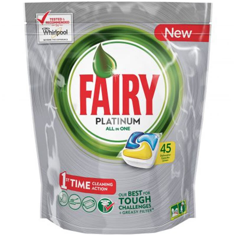 Cumpara  Spălare - FAIRY PLATINUM ALL IN ONE CAP 45X14.9G..