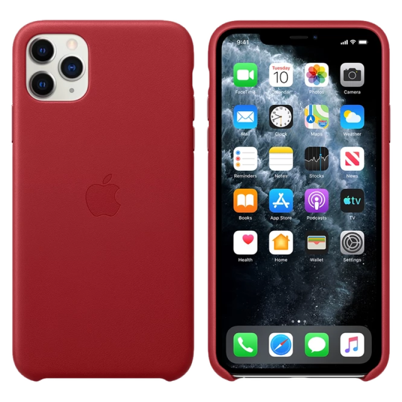 Original iPhone 11 Pro Max Leather Case, (PRO..