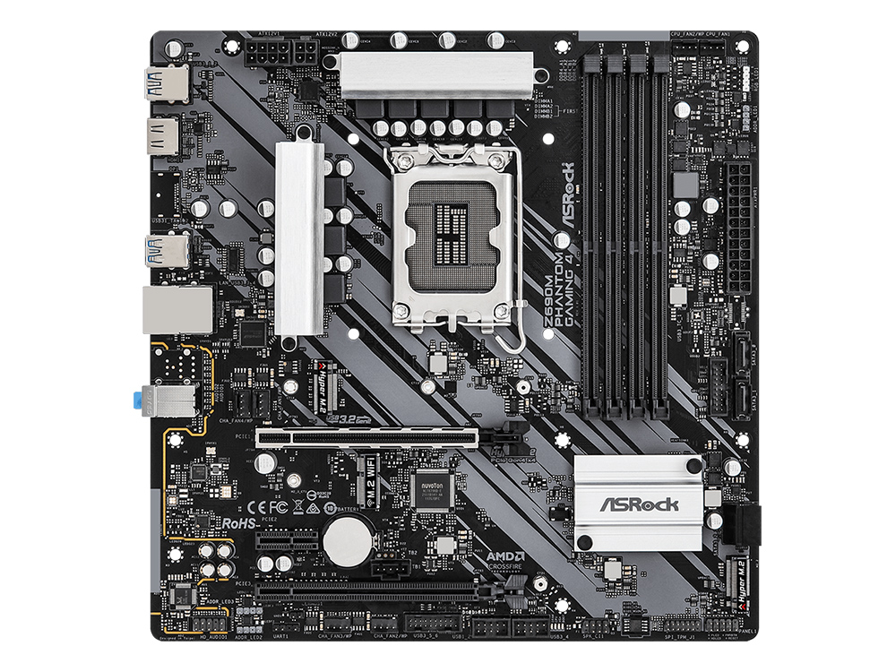 Cumpara  Plăci de bază - MB S1700 ASRock Z690M PHANTOM GAMING 4 mATX..