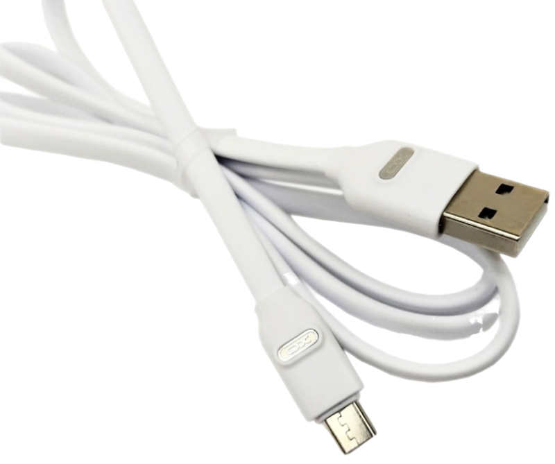 Micro-USB Cable XO, Flat, NB150, Wh..