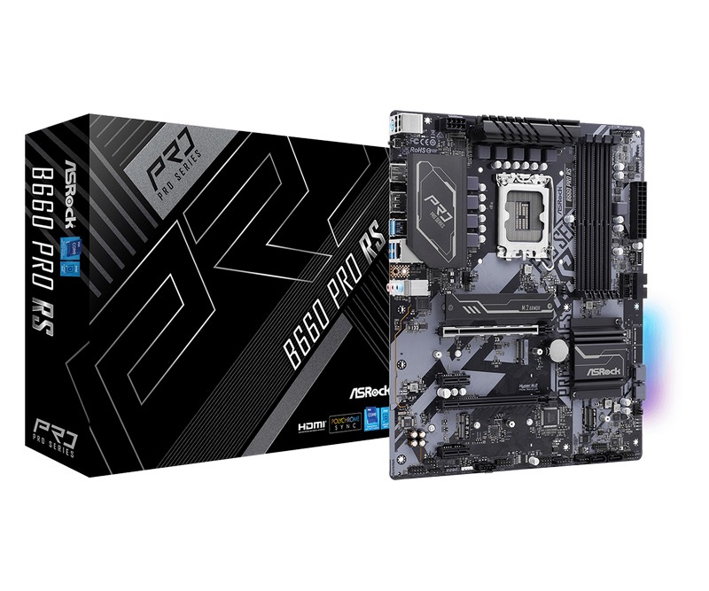 Cumpara  Plăci de bază - MB S1700 ASRock B660 PRO RS  ATX..