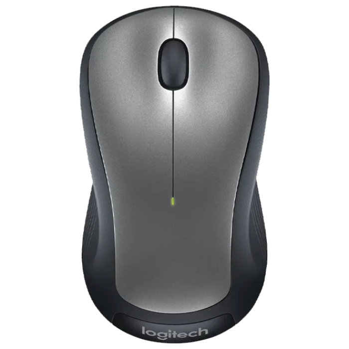 Wireless Mouse Logitech M310 Retail, Optical, 1000 dpi, 3 buttons, Ambidextrous, 1xAA, Dark-Silver