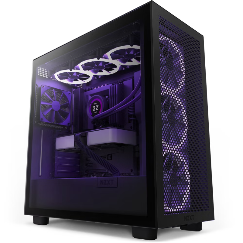 Case ATX NZXT H7 Flow, 2xUSB 3.2, 1..