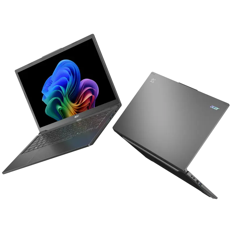 Laptop 14" Acer Aspire 14 AI, Steel Gray, Intel Core Ultra 7 258V, 32GB/1024GB, Windows 11 Home