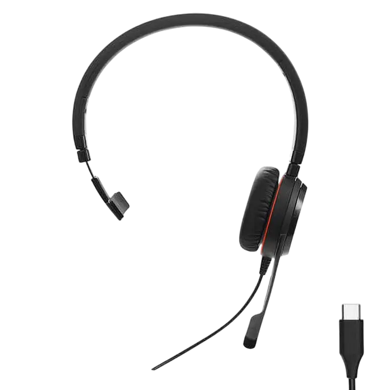 Căști Jabra Evolve 20SE Mono, Negru
