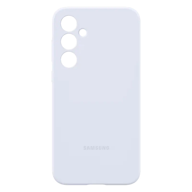 Husa Samsung Clear Case Galaxy A35, Albastru