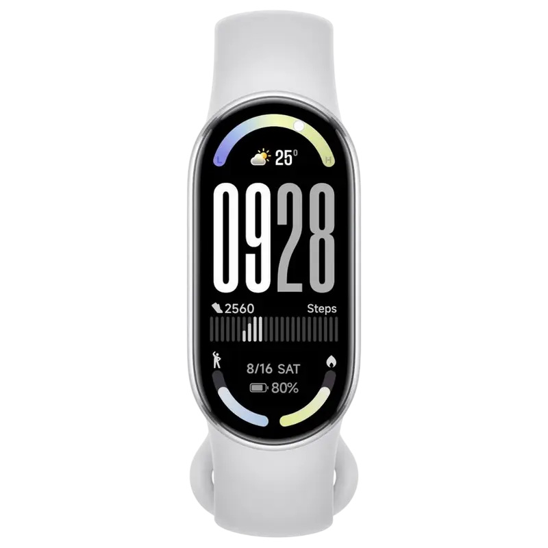 Ceas Sport/Antrenament Xiaomi Smart Band 10, Glacier Silver